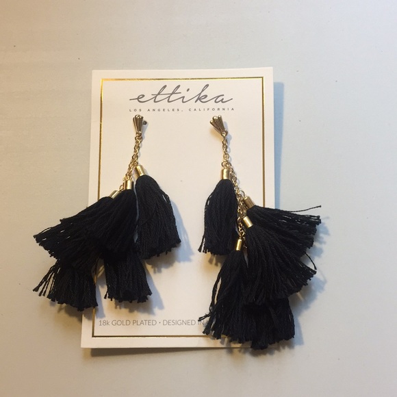 ettika Jewelry - Tassel earrings